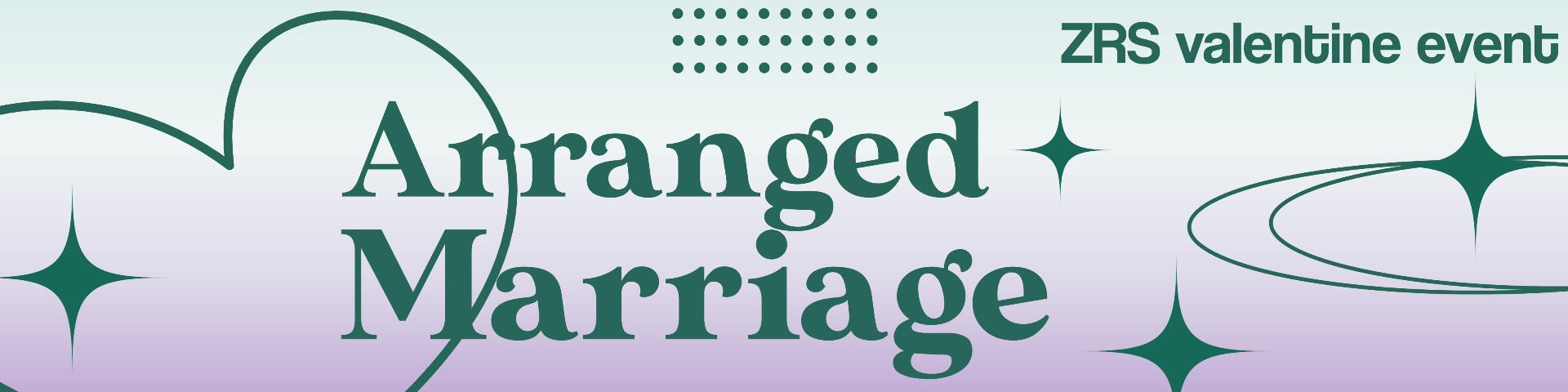 Arranged Marriage Valentine's Event